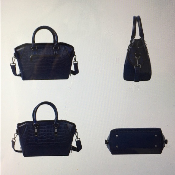 Crocodile & Snakeskin Pattern Genuine Leather Bag. NWOT - Picture 6 of 8